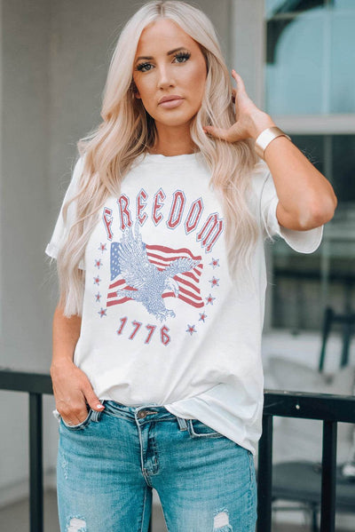 FREEDOM 1776 Graphic Tee - Milan Style 
